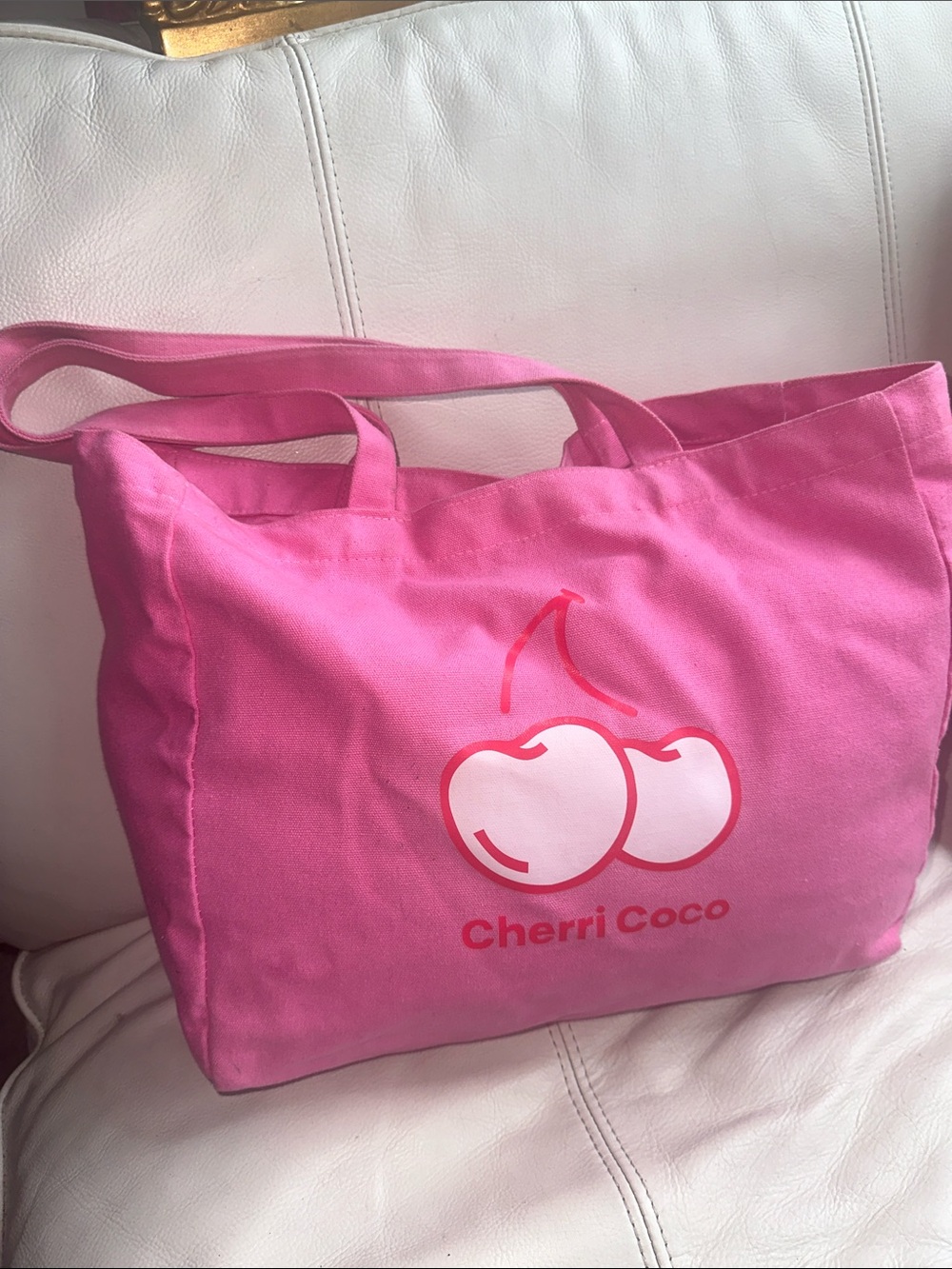 Cherri Coco - Pink Tote Bag